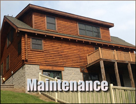  Owsley County, Kentucky Log Home Maintenance