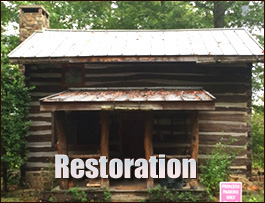 Historic Log Cabin Restoration  Owsley County, Kentucky